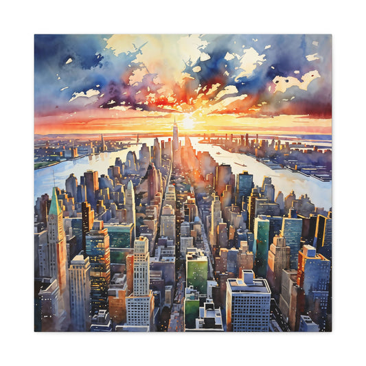 New York City Matte Canvas Wall Art