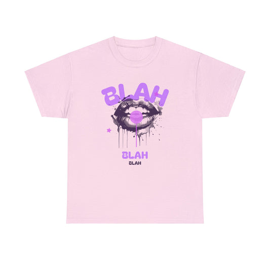 Blabber Mouth Light Pink Unisex Heavy Cotton T-Shirt - Articalist.com