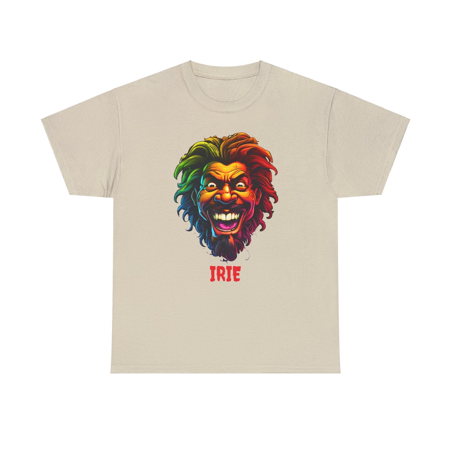 Irie Vibes Sand Unisex Heavy Cotton T-Shirt - Articalist.com