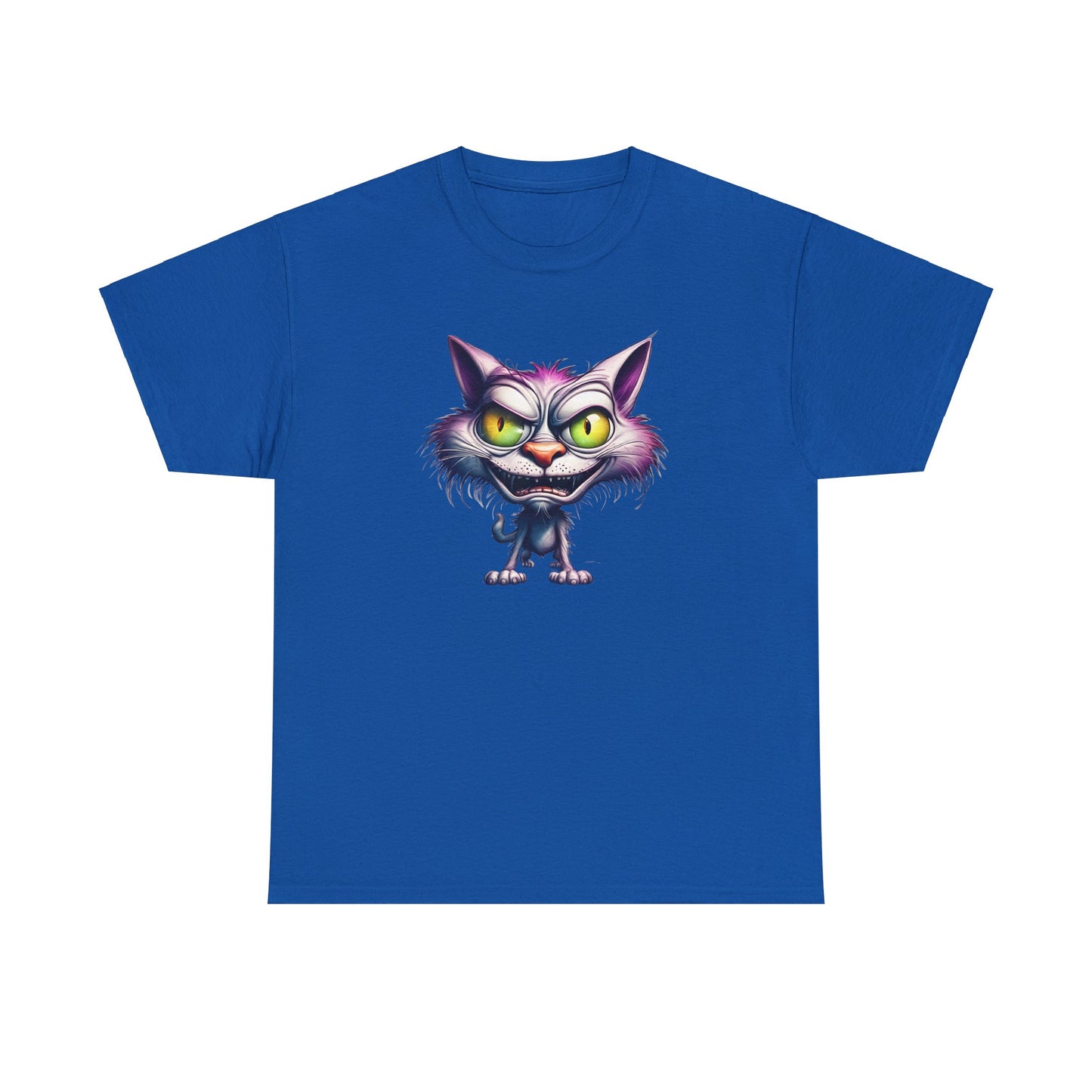 Krazy Kitten Royal Unisex Heavy Cotton T-Shirt - Articalist.com