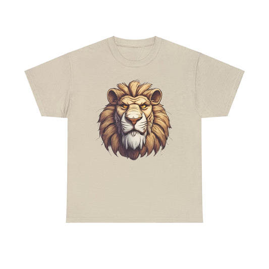 Lionheart Sand Unisex Heavy Cotton T-Shirt - Articalist.com