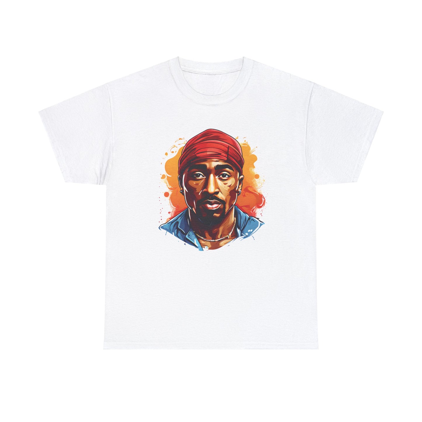 Tribute to 2Pac Hip Hop Unisex Heavy Cotton T-Shirt - Articalist.com
