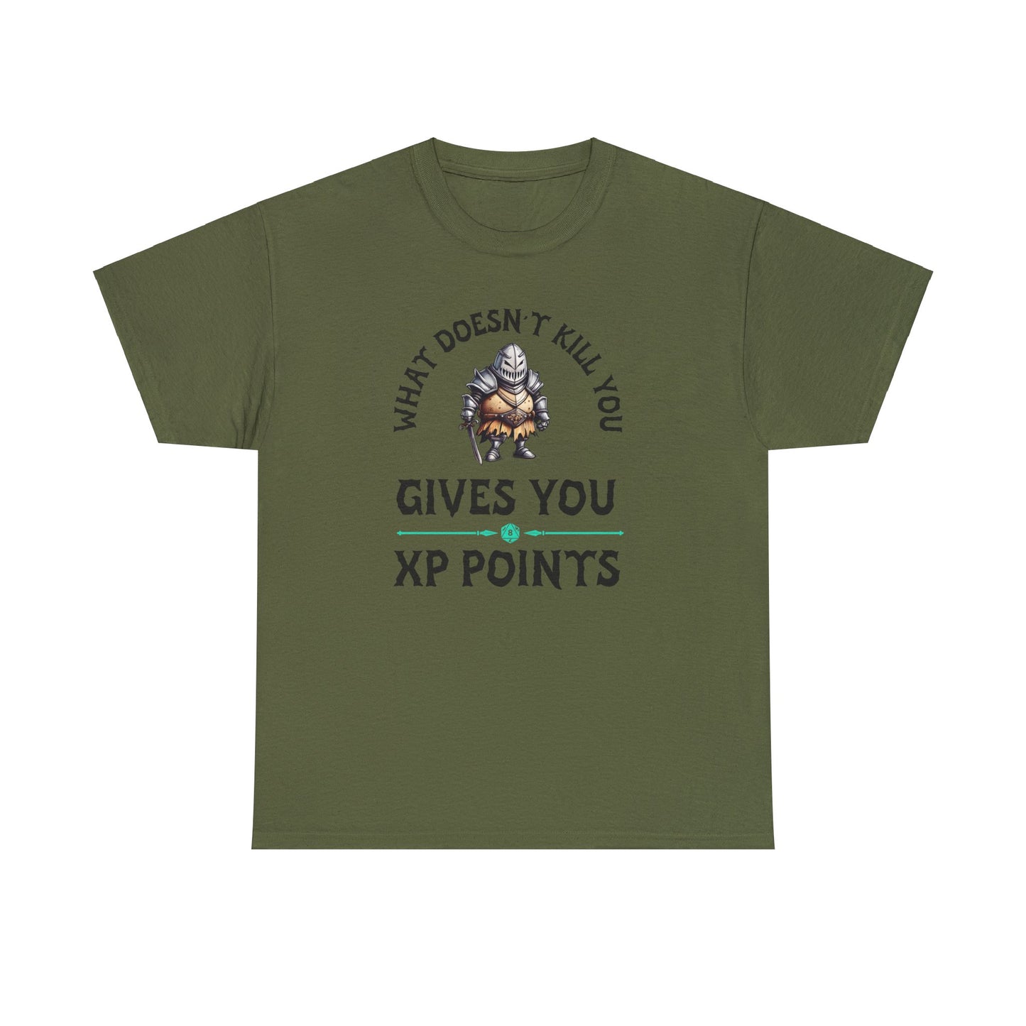 XP Warrior Military Green Unisex Heavy Cotton T-Shirt - Articalist.com